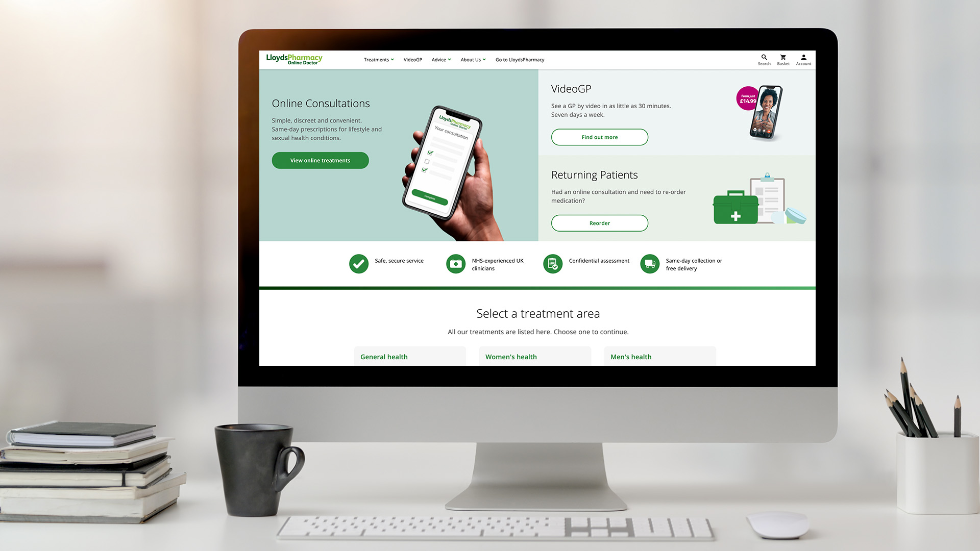 LloydsPharmacy Online Doctor SEO Case Study - Click Consult