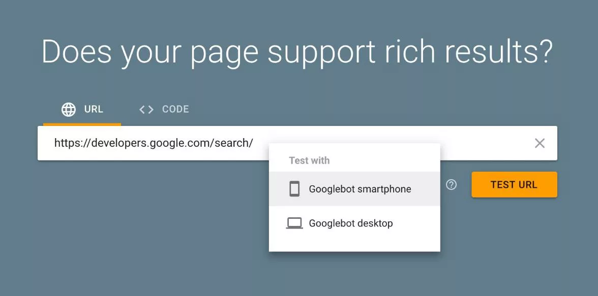 mobile rich results test