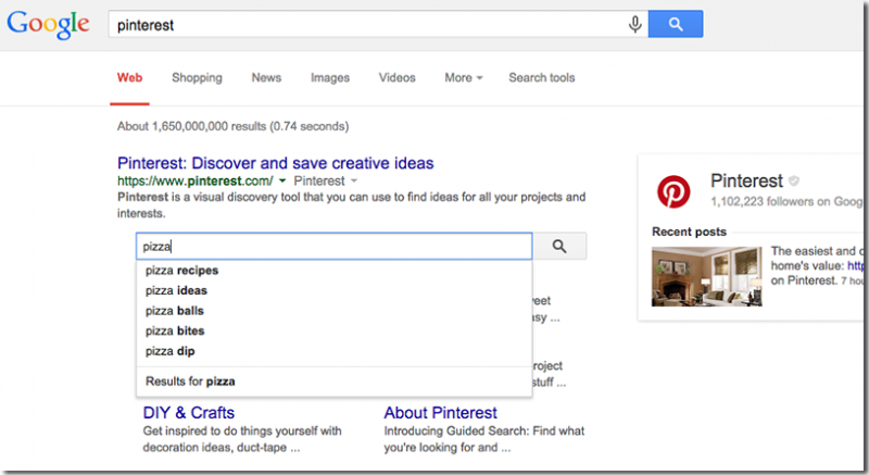 google search box image