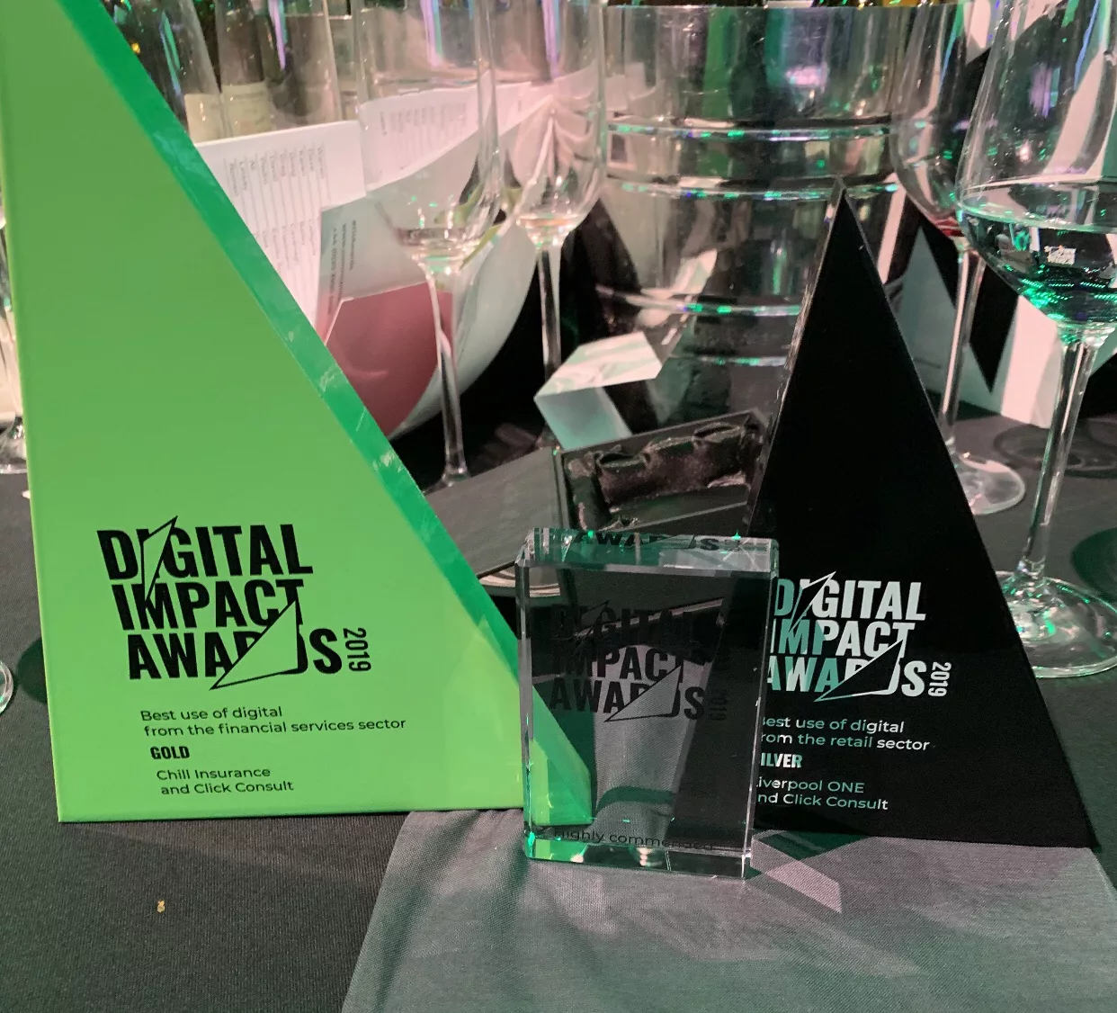 Digital Impact Awards Click Consult Award Win