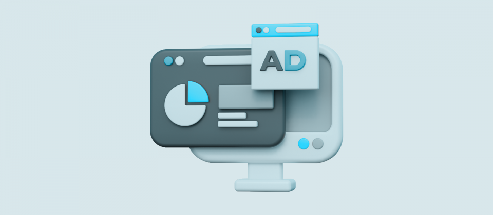 Designed image to represent how Google ads can be AI optimised